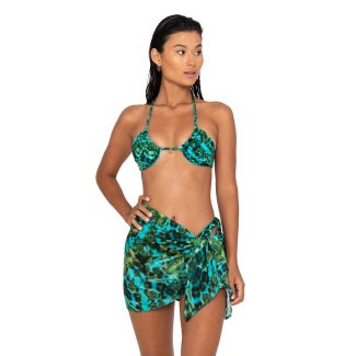 Coral Multi-Wear Eco Rayon Beach Sarong